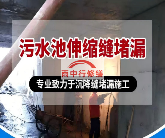 池州大吉铁塔污水池（沉淀池）堵漏案例
